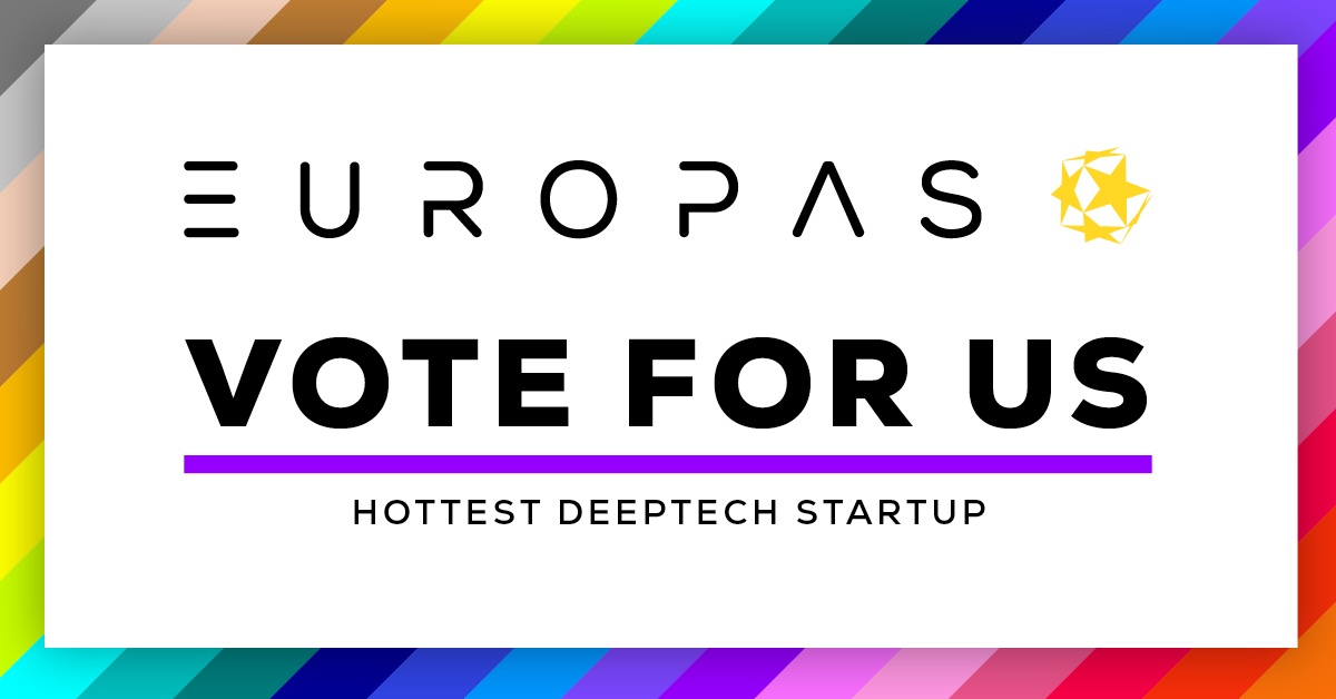 twig is shortlisted for ‘Hottest Deeptech Startup’ at the Europas